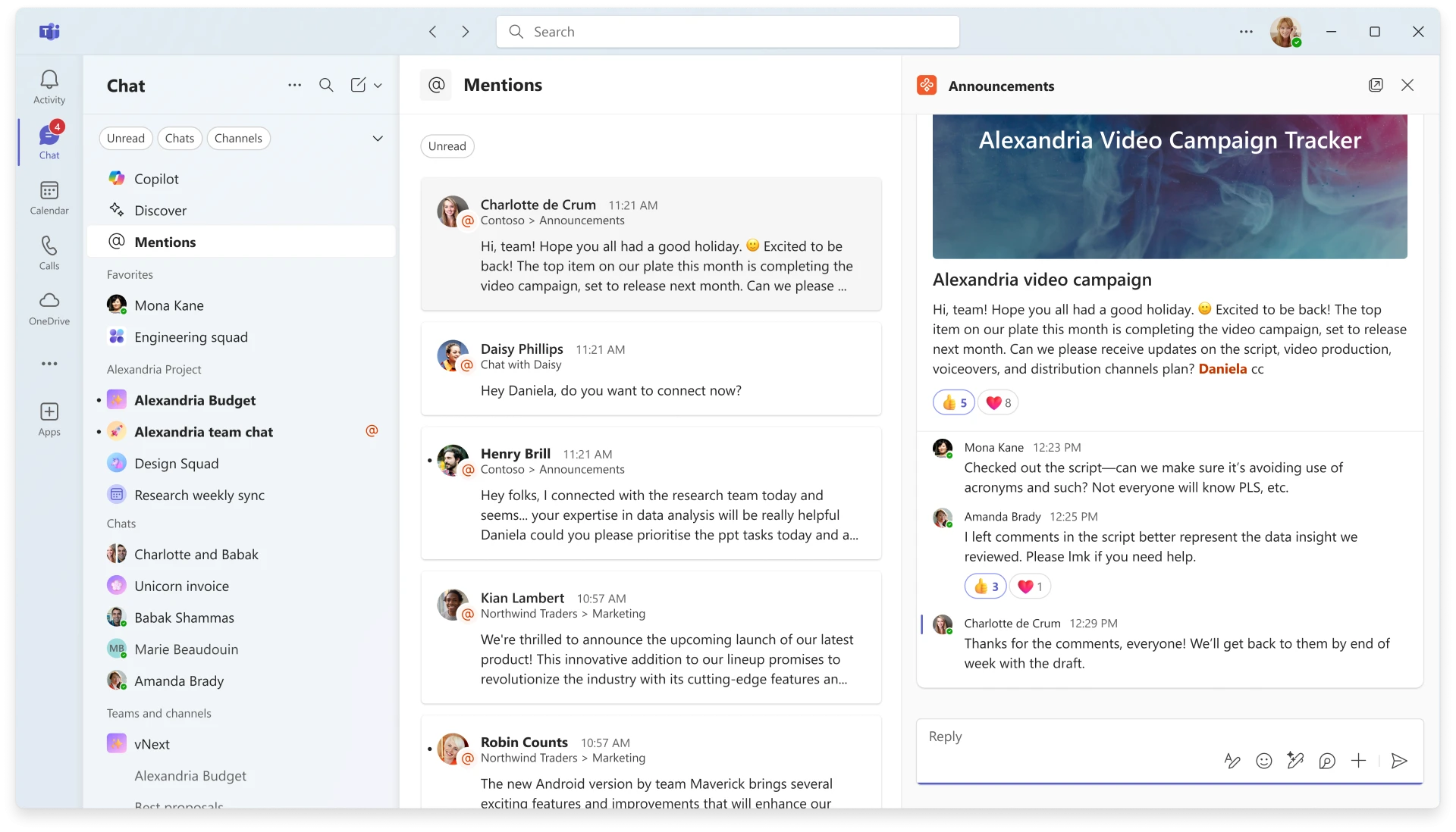 Microsoft Teams: Neue Chat- und Kanaloberfläche