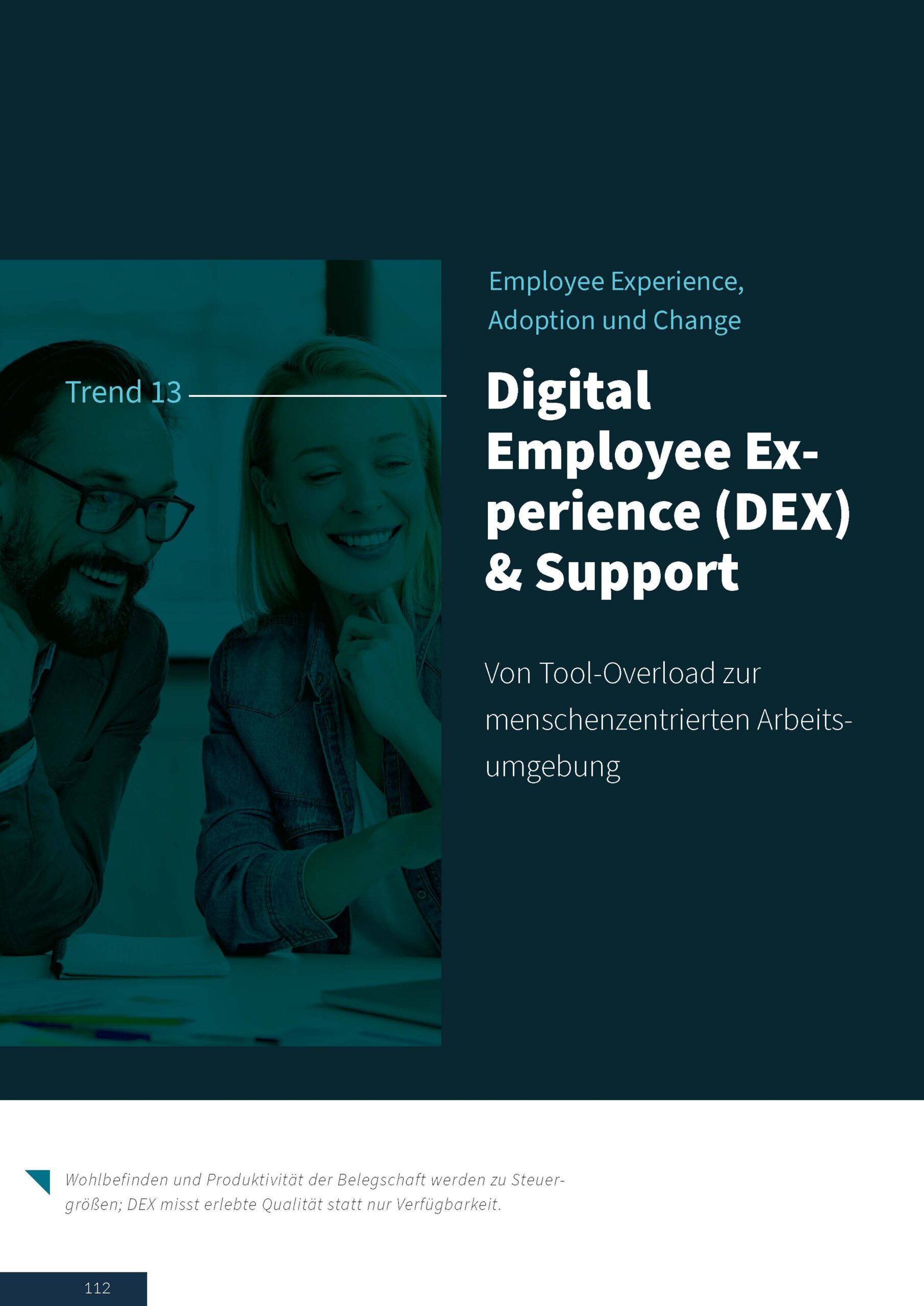 Trend 13 – Digital Employee Experience (DEX) & Support